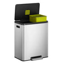 EKO Ecocasa II Pédale de recyclage 2 x 30 litres