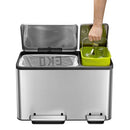 EKO Ecocase Recycler Double Pedaalemmer 30+15 Litre