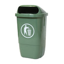 ECO Afvalbak Wand 50 Liter Groen