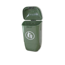 ECO Afvalbak Wand 50 Liter Groen