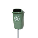 ECO Afvalbak Wand 50 Liter Groen