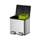 EKO Essential Splitted Recycler Double Pédale 2 x 10 litres