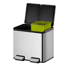 Eko Essential Splitted Recycler Double Pedaalemmer 2 x 15 litres