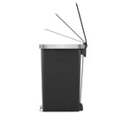 EKO Hana Slim Pedaalemmer 40 Liter Zwart