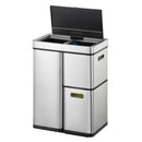 EKO Mirage Plus Prullenbak avec Sensor Recycler 30+15+15 Litre