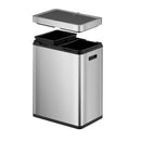 EKO Mirage Plus Prullenbak avec Sensor Duo Recycler 2 x 30 litres
