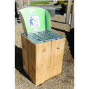 Sokkel voor Asbak DropPit van Larkis Hout