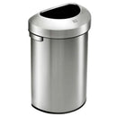 EKO Urban Half Ronde Ouvert Prullenbak 80 Litre