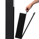 Staande Asbak Buiten Zwart