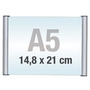 Naambordje Kantoor | Deurbordje | Muurbordje met Klikprofiel