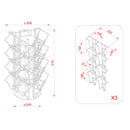 Foldercarrousel A6 Tafel en Balie - 24x