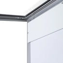 Menukast Buiten LED Magnetisch met Logo 2xA4