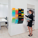 Porte-brochures Mural A4 Noir - 12x